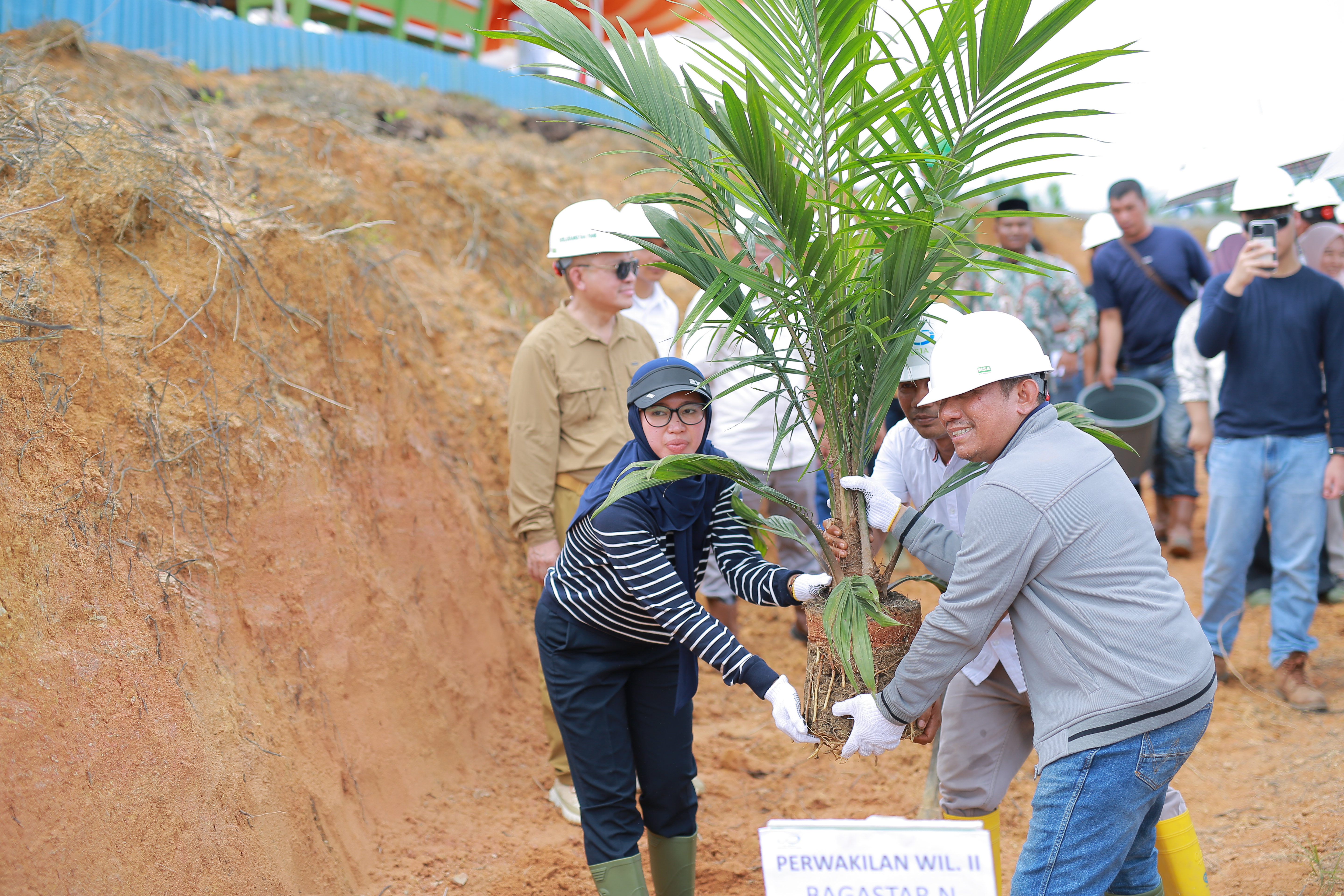 First Planting by Head of Head Office